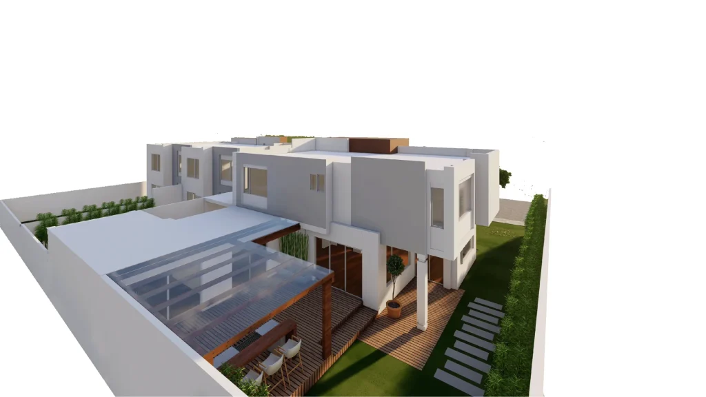 Imagen de referencia para casas pequeñas modernas en proyecto residencial Armenia